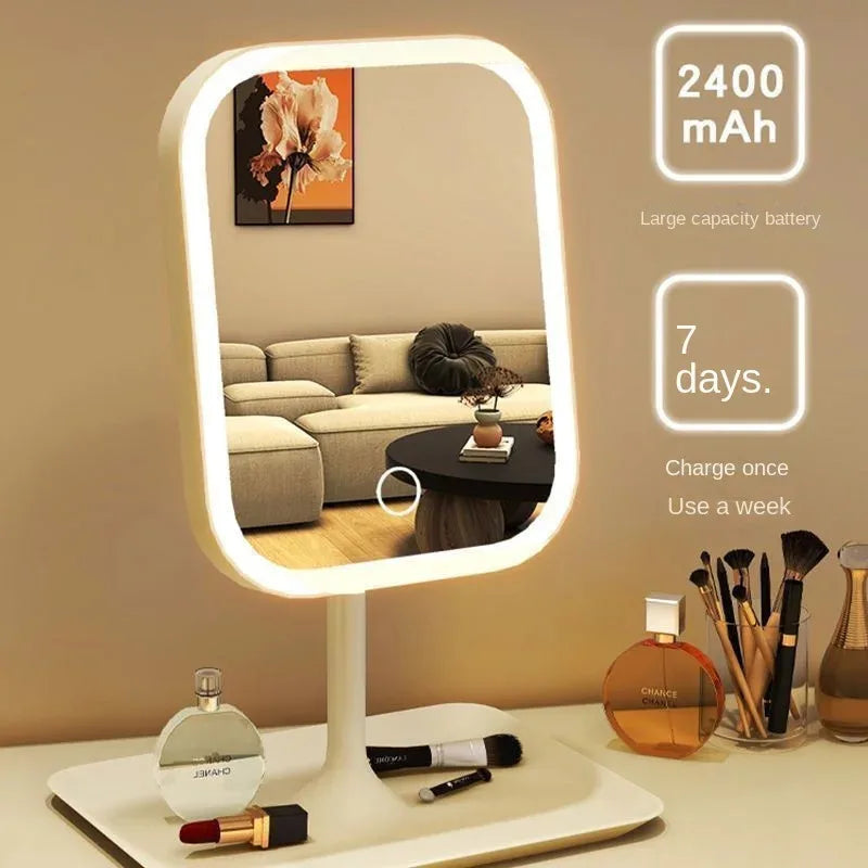 LED Vanity Makeup Mirror with 3 Light Modes & Touch Control