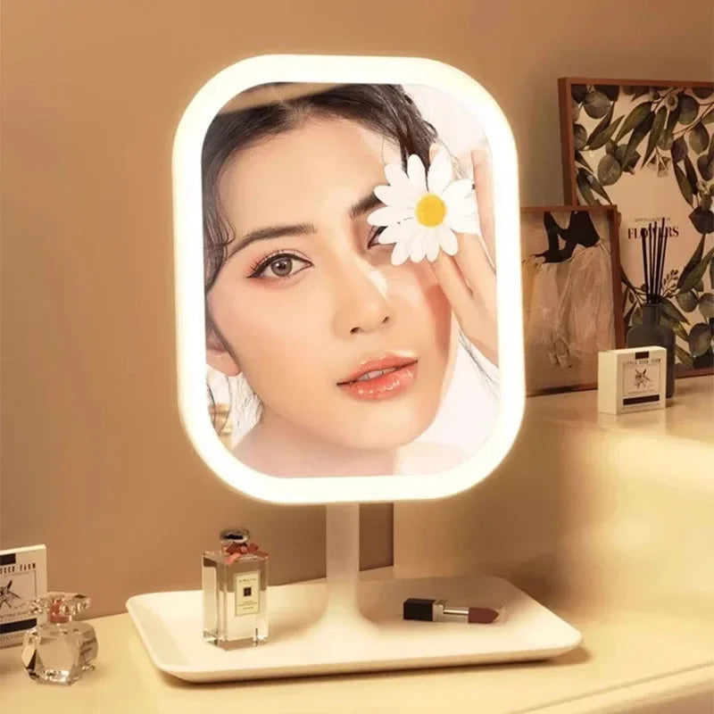 LED Vanity Makeup Mirror with 3 Light Modes & Touch Control